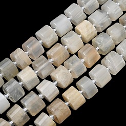 Natural White Moonstone Beads Strands&nbsp;G-C270-I09-01