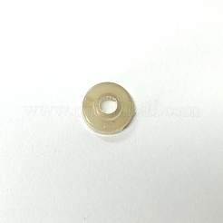 クラフト用品プラスチック人形の目パーツ  ぬいぐるみの目  安全の目  フラットラウンド  ブラック  16x12mm&nbsp;LS-DOLL-PW0004-49C