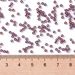 TOHOラウンドシードビーズ  日本製シードビーズ  （166c）透明なアメジスト  11/0  2.2mm  穴：0.8mm  約1110PCS /ボトル  10 G /ボトル&nbsp;SEED-JPTR11-0166C
