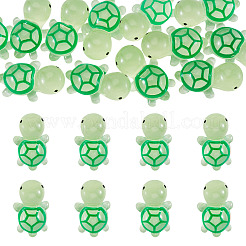 12Pcs Luminous Translucent Resin Sea Animal Cabochons&nbsp;RESI-TA0004-56E