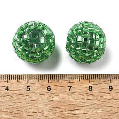 Acrylic Rhinestone Beads&nbsp;OACR-D307-01B-20mm