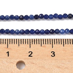Natural Sodalite Beads Strands&nbsp;G-D306-A01-2mm-A