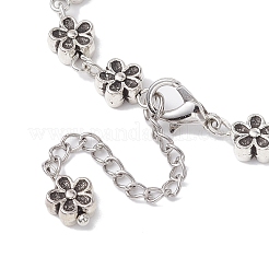 Tibetan Style Alloy Charm Bracelets&nbsp;BJEW-JB10096-02