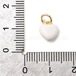 Brass Enamel Charms&nbsp;KK-A268-12G-04