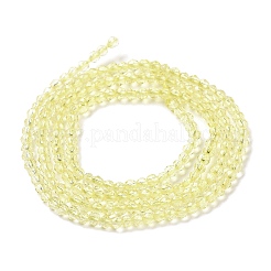 Transparent Glass Beads Strands&nbsp;GLAA-H021-03-04