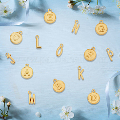 4Bags 2 Styles Tibetan Style Zinc Alloy 26 Letters Pendants&nbsp;FIND-SC0017-57G