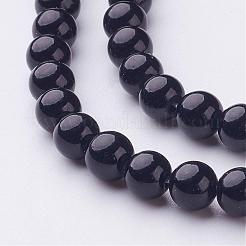 Natural Mashan Jade Round Beads Strands&nbsp;G-D263-6mm-XS32