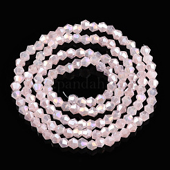 Imitation Jade Electroplate Glass Beads Strands&nbsp;LS-EGLA-A039-J2mm-B07