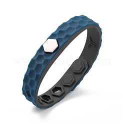 Flat Silicone Cord Bracelets&nbsp;BJEW-F421-01I