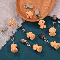 8Pcs Dog Resin Tablecloth Weights&nbsp;HJEW-SW00128-15