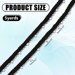 5 Yards Polyester Lace Ribbons&nbsp;OCOR-AR0002-03