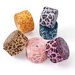 Leopard Printed Grosgrain Ribbons&nbsp;OCOR-TA0001-25
