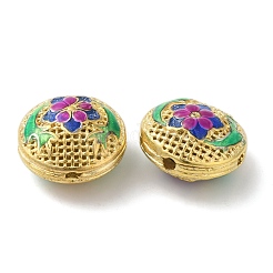 Rack Plating Brass Enamel Beads&nbsp;KK-P276-24A-G02