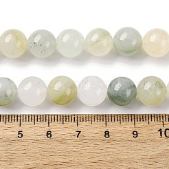 天然石ビーズ連売り  ラウンド  10~10.5mm  穴：1mm  約37~38個/連  14.96~15.35''（38~39センチメートル）&nbsp;G-F808-C02-10mm