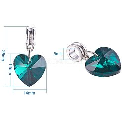 Alloy European Dangle Charms&nbsp;PALLOY-PH0012-38