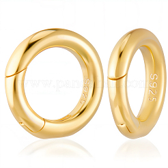 925 Sterling Silver Spring Gate Rings&nbsp;STER-CN0001-43G