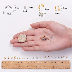 Brass Crimp Beads Covers&nbsp;KK-SC0001-09