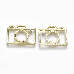Rack Plating Alloy Open Back Bezel Cabochons&nbsp;PALLOY-S132-145-RS