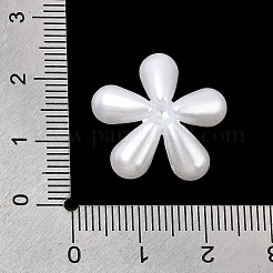 Opaque Resin Imitation Pearl Cabochons&nbsp;RE-CBADCDD-10