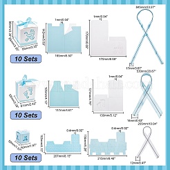 30 Sets 3 Style Paper Gift Box&nbsp;CON-PH0002-60