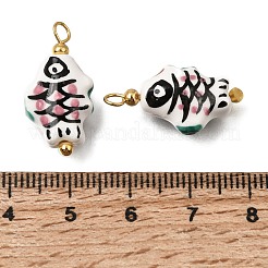 Handmade Porcelain Pendants&nbsp;PR-CBA0027-03G-04