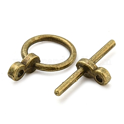 チベット風マンテル  鉛フリー及びカドミウムフリー  リング  リング：17x12x4mm  バー：8x19x4mm  穴：2mm&nbsp;TIBE-AB2035Y-AB