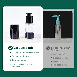Empty Portable Plastic Airless Pump Bottles&nbsp;MRMJ-WH0075-67A