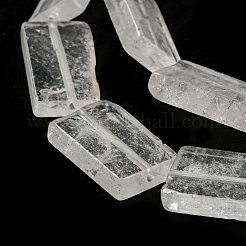 Natural Quartz Crystal Beads Strands&nbsp;G-M420-G10-01