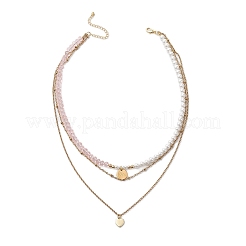 Shell Pearl Necklaces&nbsp;NJEW-JN04893