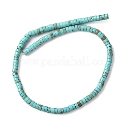 Natural Howlite Beads Strands&nbsp;G-WH0029-01