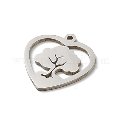 Non-Tarnish 201 Stainless Steel Pendants&nbsp;STAS-E206-06P-05