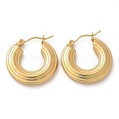304 Stainless Steel Hoop Earrings for Women&nbsp;EJEW-L296-041G