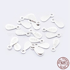 925 Sterling Silver Chain Tabs&nbsp;STER-F036-18S