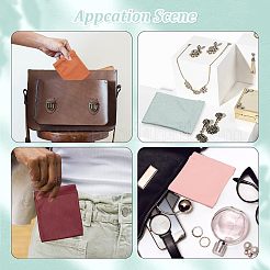 6Pcs 6 Colors PU Leather Earphone Pouches&nbsp;ABAG-NB0001-73A