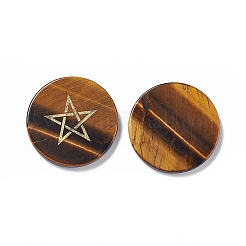 Natural Tiger Eye Cabochons&nbsp;G-P491-08A