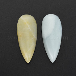 Natural Flower Amazonite Cabochons&nbsp;G-N326-123B