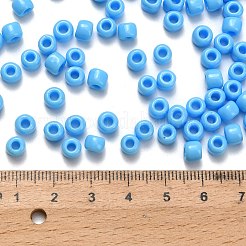 トーホー 3/0ラウンドビーズ  日本製シードビーズ  （不透明なブルーターコイズ43)個  5.5mm  穴：1.5mm  約60個/10g&nbsp;X-SEED-TR03-0043