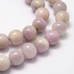Natural Kunzite Beads Strands&nbsp;G-F364-10-8mm