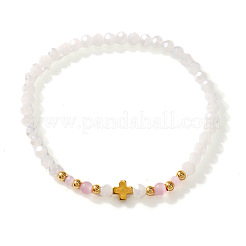 Round Cat Eye & Glass Beaded Stretch Bracelets&nbsp;XO2453