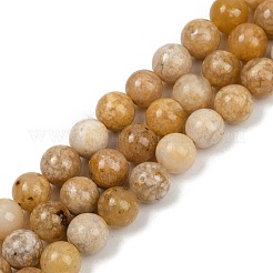 Natural Agate Beads Strands&nbsp;G-U026-A07-8mm