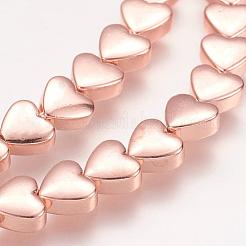 Electroplate Non-magnetic Synthetic Hematite Beads Strands&nbsp;G-K210-05