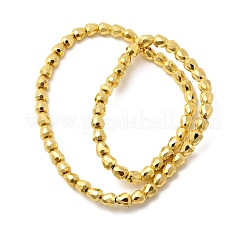 Electroplate Glass Beads Strands&nbsp;EGLA-F166-08