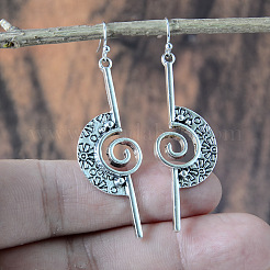 Zinc Alloy Dangle Earrings&nbsp;FS-WG8C7C6-01