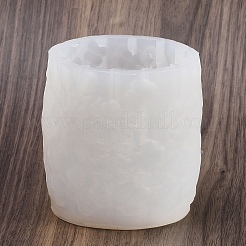 DIYキャンドルシリコンモールド  キャンドル作り用  ホワイト  雪だるま  82x78x88mm  内径：64x65mm&nbsp;SIMO-P014-08C