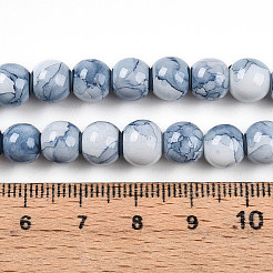 Baking Paint Glass Beads Strands&nbsp;DGLA-N003-8mm-C07