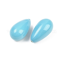 Electroplate Opaque Glass Beads&nbsp;GLAA-A044-02A