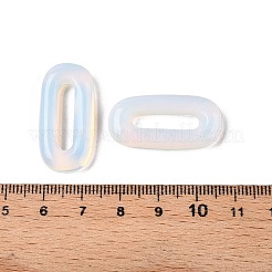 オパライトオーバルペンダント  オーバルリングチャーム  30x15~16x5~6mm  穴：17.5~19.5x3.5~4.5mm&nbsp;G-N342-105A