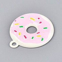 Spray Painted Alloy and Enamel Big Pendants&nbsp;PALLOY-T092-85G