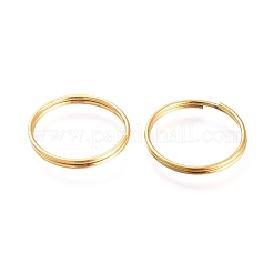 Ion Plating(IP) 304 Stainless Steel Split Rings&nbsp;X-STAS-M236-01