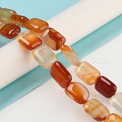 Natural Red Agate Beads Strands&nbsp;G-K357-D04-01